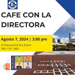 Coffee with the Principal Image Spanish